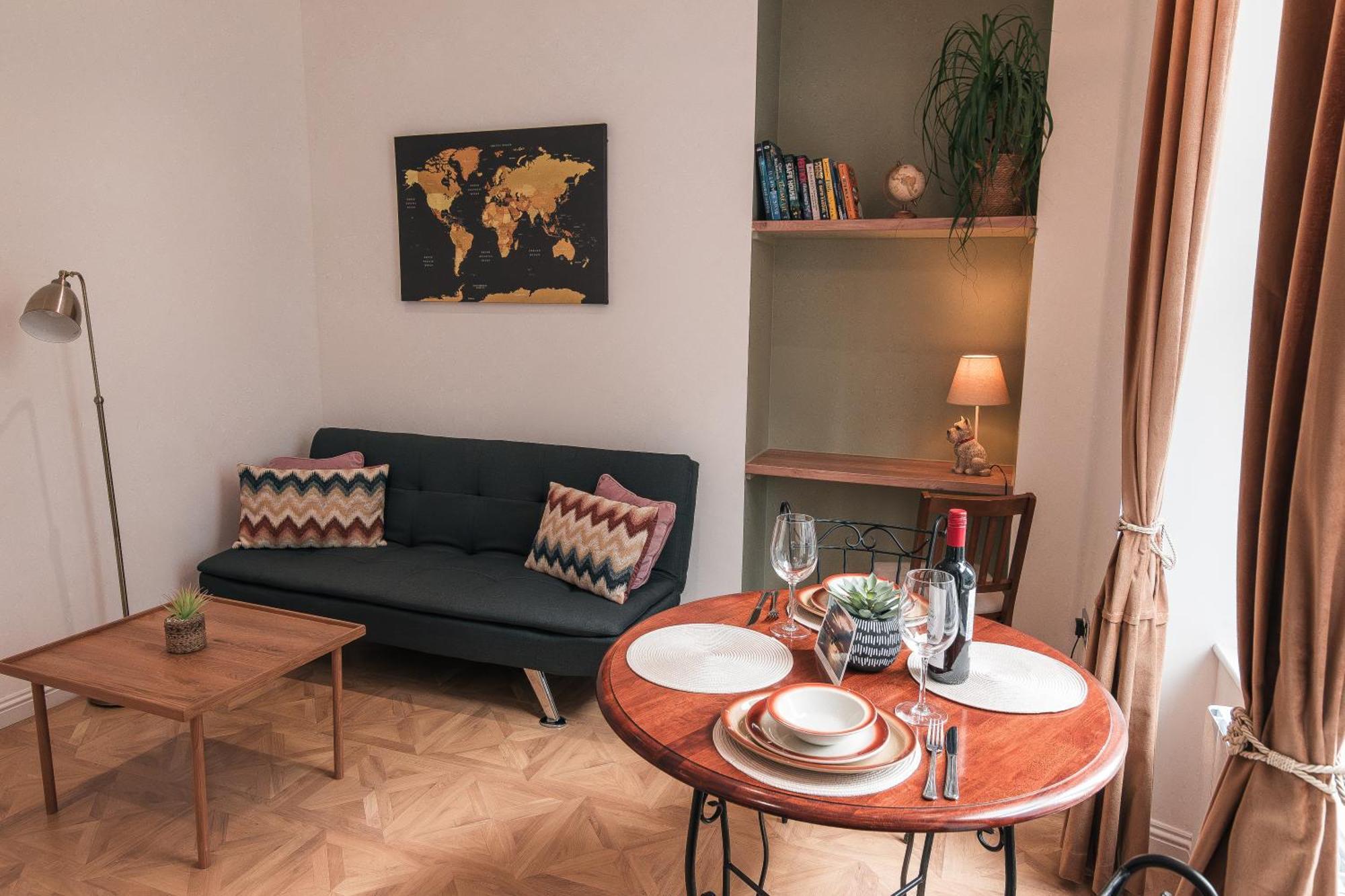 Modern Apartment In Aberdeen City Centre, Guild Street, Free Wifi 外观 照片